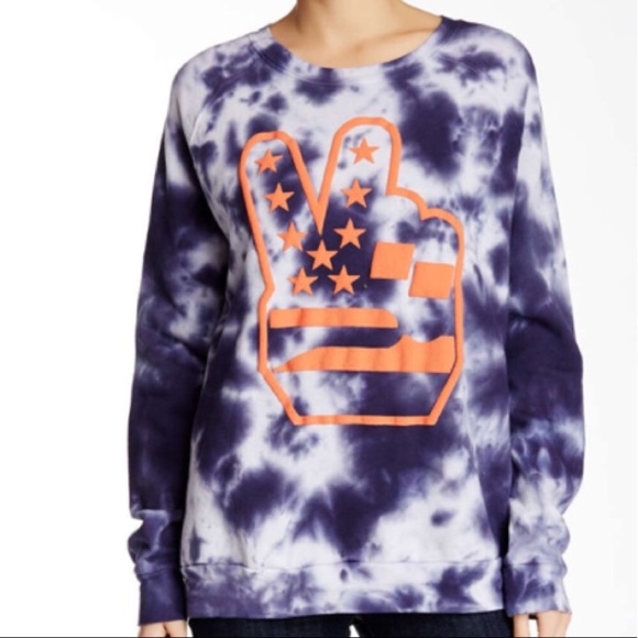 Junk Food Clothing Tops - | nwt | JUNK FOOD Peace Sweatshirt